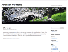 Tablet Screenshot of americanwarmoms.org